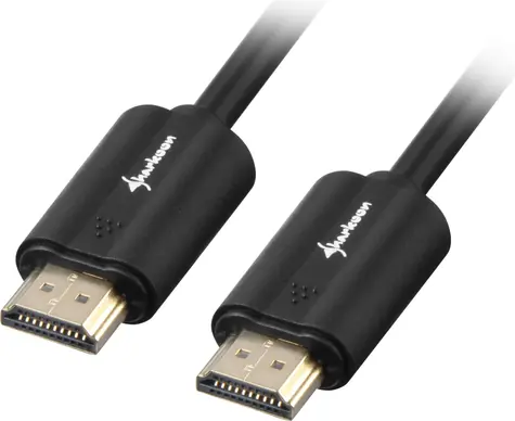 Kabel HDMI Sharkoon 7,5 m czarny / kabel HDMI / 4K / Ethernet / AA