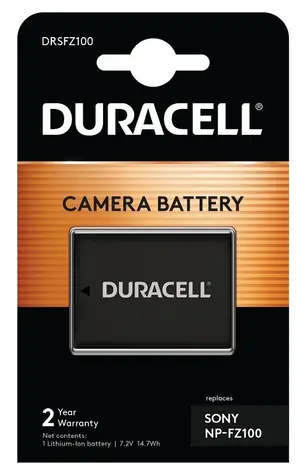 Duracell NP-FZ100 / Akumulator zamienny / Li- ION / 2040 mAh / 14 Wh
