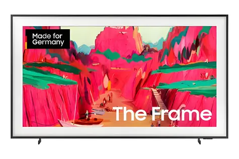 75" Samsung The Frame LS03F Vision AI czarny / Telewizor / Neo QLED / 4K UHD / DVB-T2&C&S2 / HDMI / CI+ / Wi-Fi / BT
