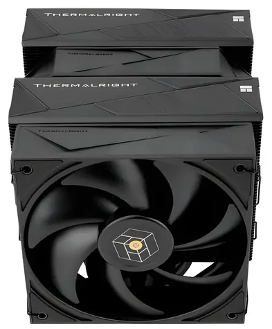ThermalRight Royal Pretor 130 czarny / aktywne chłodzenie procesora / Dual-Tower / 1x 120 mm + 1x 130 mm / AMD + Intel