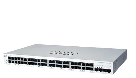 Cisco CBS220-48T- 4X REFRESH / Przełącznik / 48x GbE RJ-45 / 4X SFP+ 10GbE