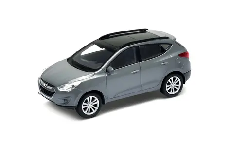 Welly Model samochodu Hyundai Tucson IX szary / 1:34 / od 3 lat