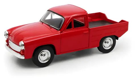 Welly Model samochodu FSO Syrena R20 żółty / 1:34 / od 3 lat