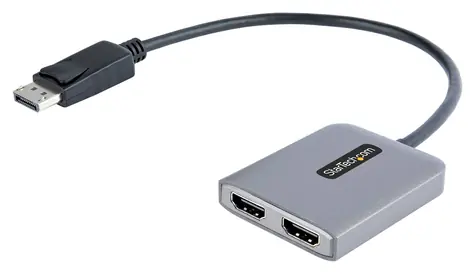 Koncentrator StarTech MST DP 1.4 na 2x HDMI / koncentrator MST / DisplayPort 1.4 / 4K 60 Hz