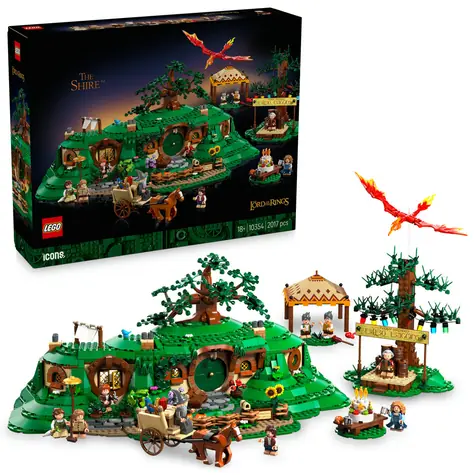 LEGO® Icons 10354 Władca Pierścieni: Pierścień / 2017 elementów / 9 minifigurek / od 18 lat