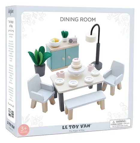 Le Toy Van Meble do jadalni Daisylane / od 3 lat / 18 elementów / drewno FSC
