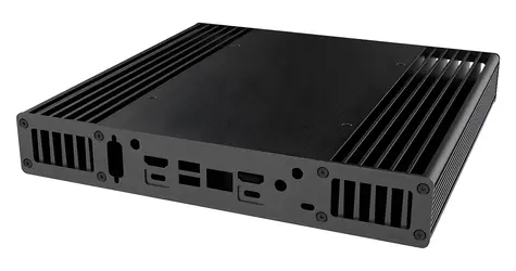 Akasa Plato RC UCFF czarny / Mini ITX / aluminiowy / VESA / OEM / bez wentylatora
