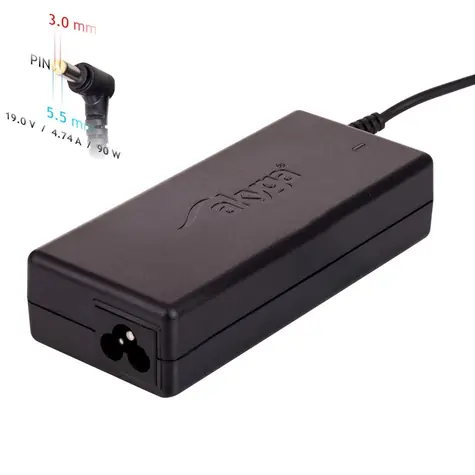 Akyga AK-ND-27 / Zasilacz / 90 W / 19 V / 4,74 A / do laptopów Samsung