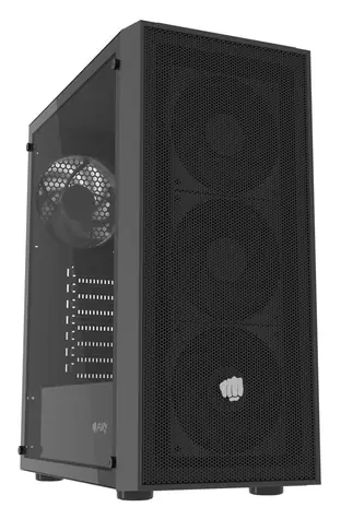 Fury Shobo SH8F czarna / obudowa PC / Midi Tower / ATX / micro-ATX / Mini-ITX / 2x USB 3.0 / przezroczysty panel boczny