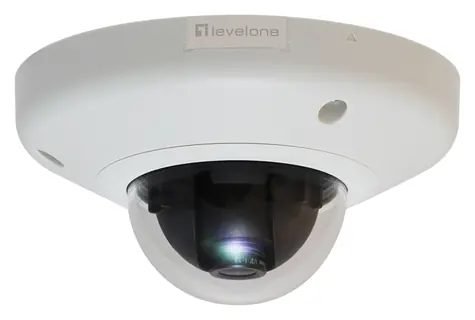 Kamera kopułkowa / IP LevelOne HUBBLE / 3 MP / H.264 / PoE / IK08