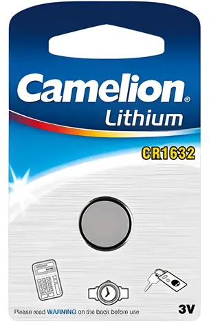 Camelion CR1632 / Bateria guzikowa / Litowa / 3 V / 120 mAh / 1 szt.