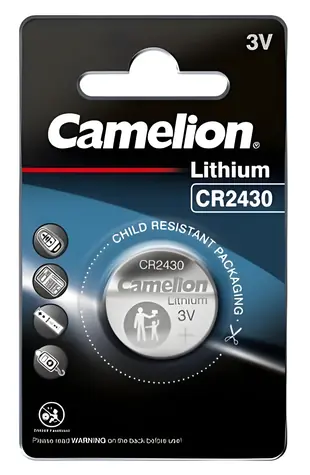 Camelion CR2430 / Bateria guzikowa / Litowa / 3 V / 1 szt.