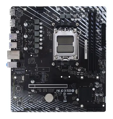 Biostar A620MT-E 2.0 / Płyta główna / AMD A620 / AM5 / mATX / 2x DDR5 / GLAN