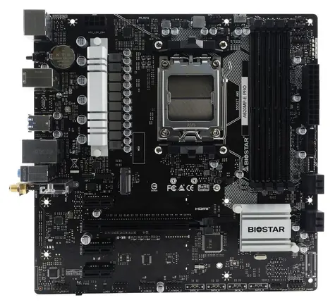 Biostar A620MP-E PRO / Płyta główna / AM5 / A620 / 4X DDR5 / GLAN / mATX