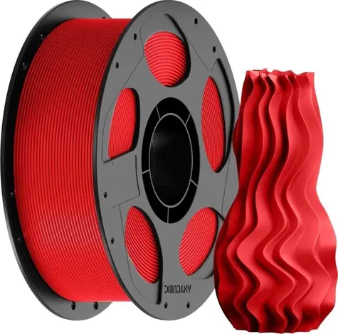 Anycubic PETG czerwony / Filament do drukarek 3D / 1,75 mm / 1 kg
