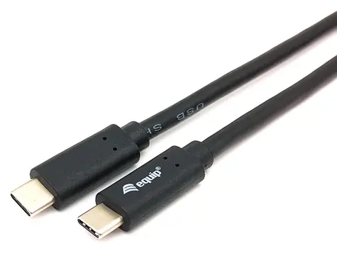 Equip USB-C 0,5 m / Kabel / USB-C - USB-C / USB 3.2 Gen 1 / Zasilanie 60 W / 5 Gb/s