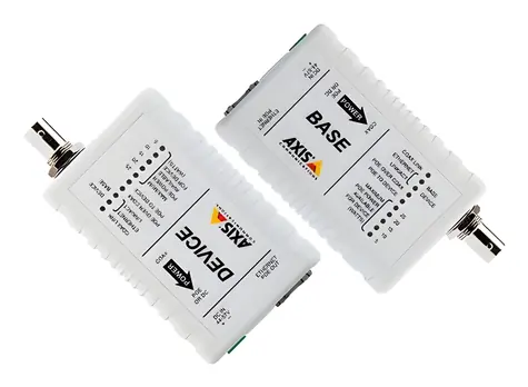 AXIS T8640 / adapter PoE / transmisja po kablu koncentrycznym