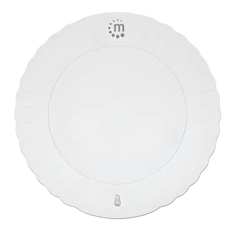 Manhattan biały / Ładowarka bezprzewodowa / Qi / 5W / kabel micro-USB