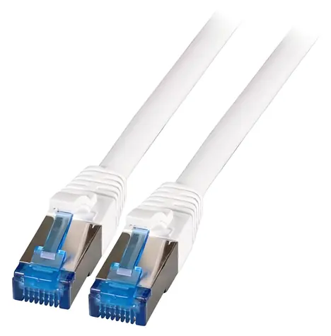EFB CAT6a S/FTP 1m biały / Kabel krosowy / RJ-45 / LSZH
