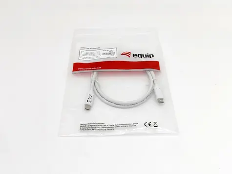 Equip biały / kabel USB-C / USB 3.2 Gen 1 / 2 m / 60 W PD