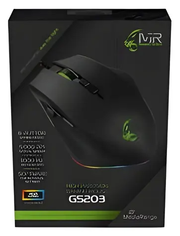 MediaRange czarna / Mysz gamingowa / optyczna / 5000 DPI / 8 przycisków / USB-A / LED RGB