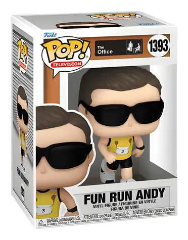 Funko POP Kolekcjonerska figurka The Office - Andy Run / 10 cm / winyl