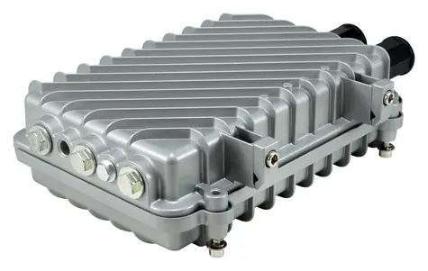 LevelOne POR-1100 / wzmacniacz PoE / 2x FE / IP66 / kaskadowy / IEEE 802.3 AF