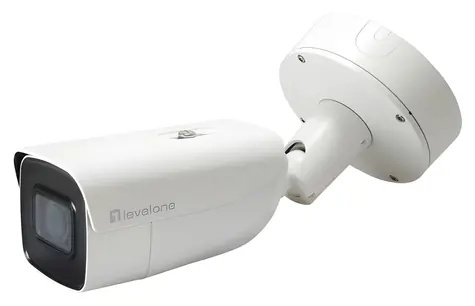 LevelOne Gemini Zoom / kamera IP / Bullet / 6 Mpix / 4.3x zoom / IR 60 m / PoE / IP67