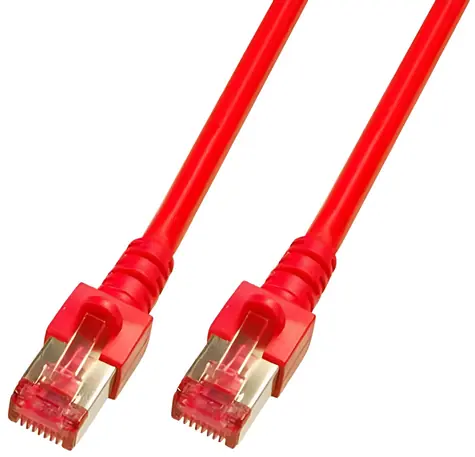 EFB CAT6 S/FTP 3M czerwony / Kabel krosowy / LSZH