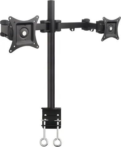 ART RAMP RAMART L-02 / Uchwyt biurkowy do 2 monitorów / 13" - 27"