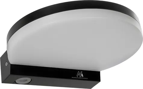 Maclean MCE346B czarny / Lampa zewnętrzna LED / 15W