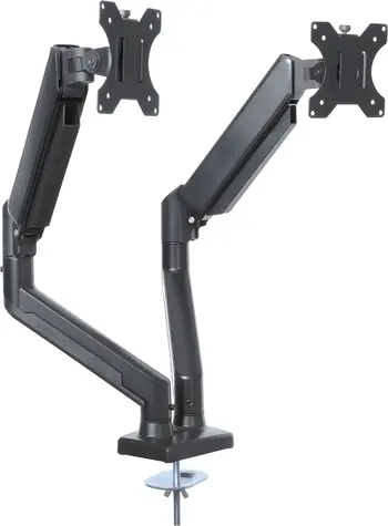 Art UM-116 / Uchwyt biurkowy do 2 monitorów / 13"-27"