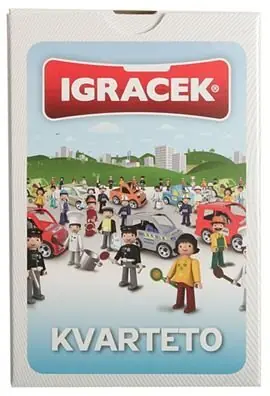 IGRÁČEK Quartet / Gra karciana / 32 karty / od 3 graczy