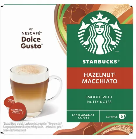 Starbucks Dolce Gusto Hazelnut Macchiato 12 szt. / Kawa w kapsułkach