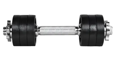 RULYT Angular 6× disc / Hantel jednoręczny / 8 kg / sztanga 30 mm