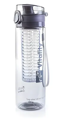 Butelka na smoothie i sok G21 szara / 600 ml