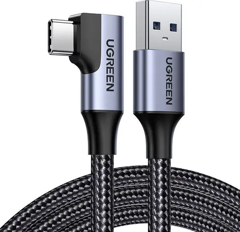 Ugreen czarny / kabel USB-A - USB-C / 1 m / 5 Gbit/s