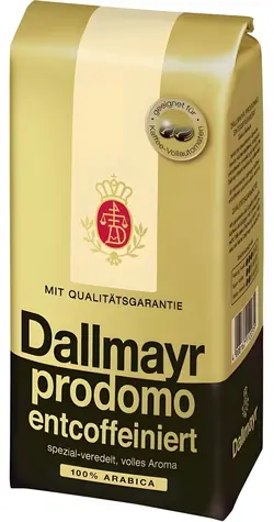Dallmayr Prodomo bezkofeinowa 500 g / Ziarna kawy