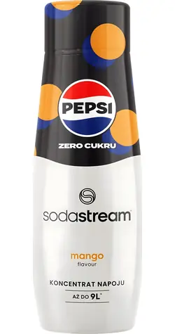 SodaStream Pepsi Max Mango Zero 440 ml / do 9 litrów napoju