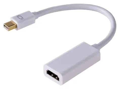 Akyga / Adapter mini DisplayPort - HDMI / 15 cm / PVC