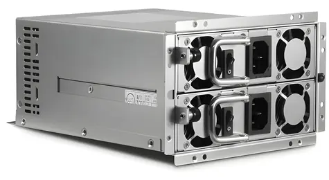 Inter-tech ASPOWER R2A-MV0700 szary / Zasilacz / Redundantny / 700 W / 80 PLUS srebrny / Aktywny PFC