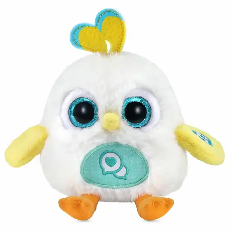 Interaktywna pluszowa zabawka VTech Oscar / Lolibirds / Biała / od 4 do 10 lat / Nagranie głosowe 10 s