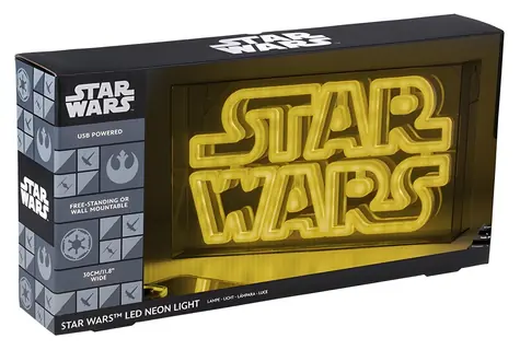Lampa ścienna i stołowa Paladone Star Wars Neon Light / USB