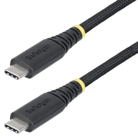 Kabel StarTech USB-C 3 m 240 W czarny / Kabel ładujący / USB-C - USB-C / PD