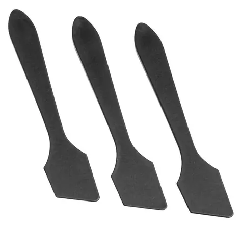 Thermal Grizzly TG-AS-3 / Szpatułka do pasty termoprzewodzącej / 3 szt. / plastik / czarna