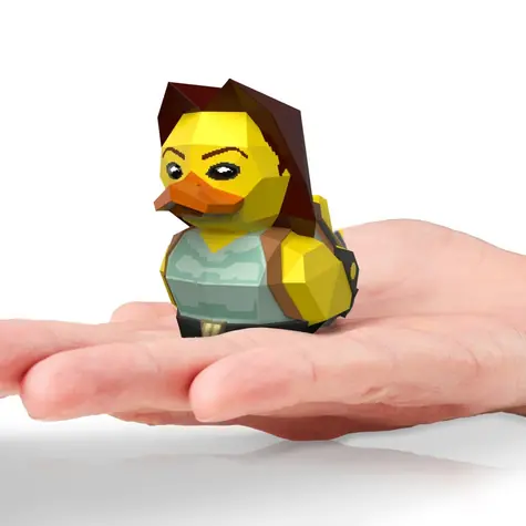 NUMSKULL TUBBZ kaczka Tomb Raider - Lara Croft / Mini 5,5 cm / Figurka kolekcjonerska