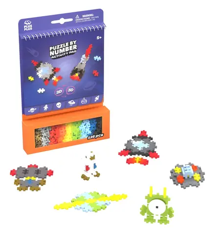 PLUS- PLUS Activity Universe / Zestaw konstrukcyjny / 125 elementów / od 5 lat