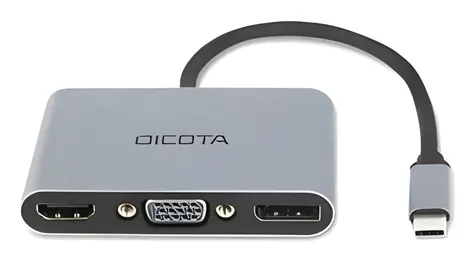 Dicota USB-C 5w1 / Stacja dokująca / HDMI 4K / DisplayPort / PD 100W