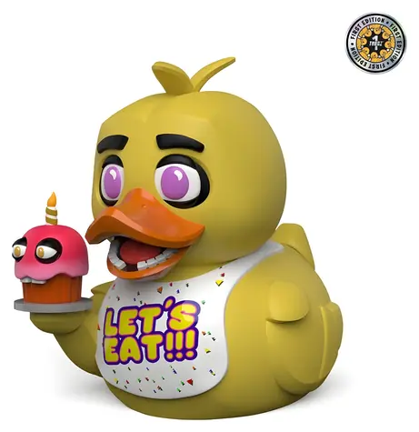 Kaczka NUMSKULL TUBBZ FNAF Chica 1. edycja / 9 cm