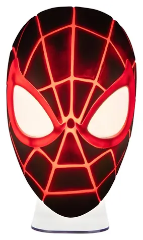 Maska świetlna Paladone Miles Morales / Lampa stołowa / bateria, USB